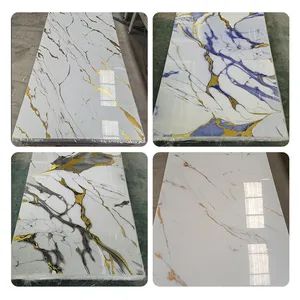 Modern Wall Panels PVC Wall Panels Boards UV Marble Plastic Sheet - Shandong Maichi Building Materials Co., Ltd. - China