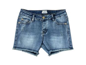 Wholesales Fashion Girl's Denim Shorts Blue Shorts Jeans - G-TOP GARMENTS CO., LTD. - China