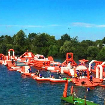 Inflatable Water Slide with Pools Swimming Ball Toys Pools Inflatable Water Park - Zhengrong Amusement Equipment Co., Ltd - China