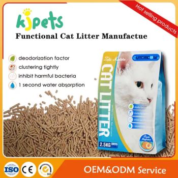 Custom Yellow Stripe pH Monitoring Tofu Cat Litter Fragrance - Kejie Supply Chain (Qingdao) Co., Ltd. - China