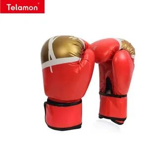 Custom Professional Leather Gym Training Gloves for Kids Children Boxing Sports - Telamon Sports Goods (Shanghai) Co., Ltd. - China