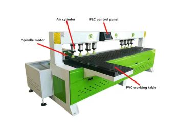 CNC Side Hole Machine Panel Furniture Punching Machine Engraving Machine Side Hole Machine Other Woodworking Machinery - Shandong Guandiao CNC Equipment Co., Ltd. - China