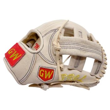 Blonde Kip Leather Baseball Gloves MOQ 1PCS Color Red Origin China Condition New Trademark OEM Pack 20PCS/CTN Glove Size 12inch - Xiamen Gwell Sports Goods Co., Ltd. - China