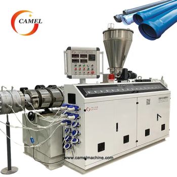 63-250mm PVC Pipe Manufacturing Machinery Plastic PVC Pipe Making Machine - Zhangjiagang Camel Machinery Co., Ltd. - China