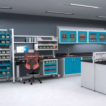 Chemical Resistant Laboratory Benches Cabinets for Hospital School Science Laboratory Furniture - Guangdong Hongye Furniture Group Co., Ltd - China