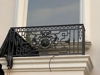 Mildsteelrailing Mild steel balcony railing Position Balcony Surface Finish Polished Color As per requirement Material - Shri Ram Metal Decorators - India