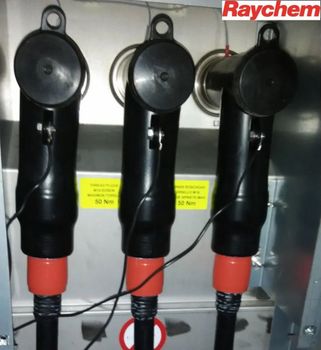 Heat Shrinkable Three Core Raychem ELBC touch proof terminations - Aspire Power Technologies/Ace Cable Engineering - India