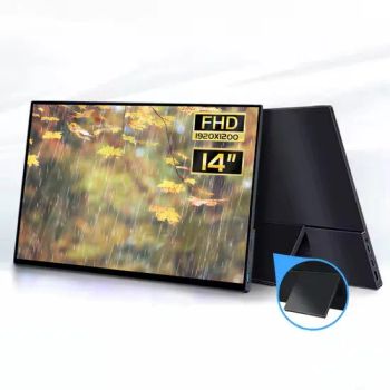 14inch LCD LED Small Monitors FHD Gaming Monitor IPS Panel Screen USB Display Portable Monitor for PS5 - Qingdao Ansenke Electronics CO., LTD - China