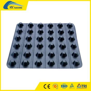 White Black Green Roof Drainage Layer Modular Drain Cell Drainage Board for Roof Drainage - Dezhou Huaxiang New Material Technology Co., Ltd. - China