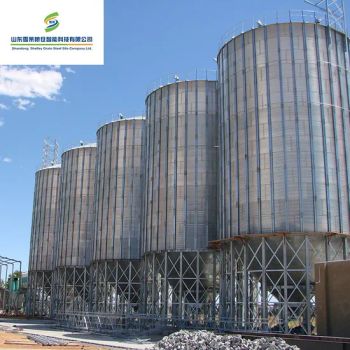 Galvanized Insulation Steel Farm Wheat Maize Grain Silo - Shandong Shelley Grain Steel Silo Co., Ltd. - China