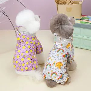 New Cute Waterproof Lightweight Dog Raincoat Jacket with Hood - Nexus International Trading(Shanghai)Co., Ltd - China