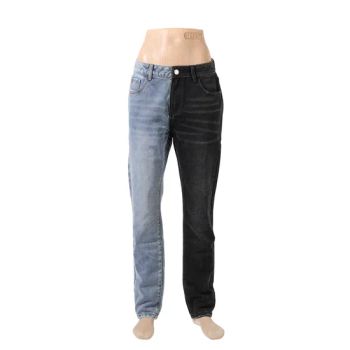 Hot Sale Wholesale High Quality Womens Contrast Color Boyfriend Pants Stretch Womens Slim Jeans - Foshan Shunde Tianxiu Garment Co., Ltd. - China