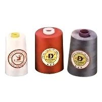 Colorful Polyester Sewing Thread for Quilting and Crafting Origin Ningbo China Pattern Dyed, Bleached Trademark Dunhuang brand, - Huamei Thread Co., Ltd. - China