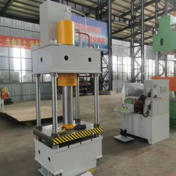 Metal Stretching Deep Drawing 4 Column Hydraulic Pressing Machine 400 Ton Hydraulic Press - Ningbo MacTech Machinery Co.,Ltd - China