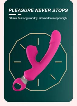 G-Spot Vibrator with Dual Sucking Feature for Women& Rsquor; S Satisfaction - Dongguan Imoon Technology Co., Ltd. - China