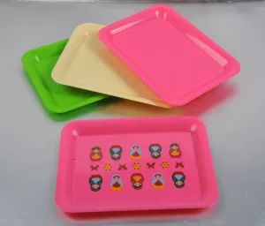 Promotion Safe Plastic Fast Food Serving Trays - NINGHAI XINMING CLEANING EQUIPMENT CO., LTD. - China