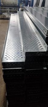 Galvanized Cable Trays - Bhuvaneswari Cable Trays & Fabrication - India
