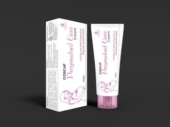 COSCAP PREGNADUAL CREAM Material Plastic Packaging Properties Printable - CAPITATE HEALTHCARE PVT LTD - India
