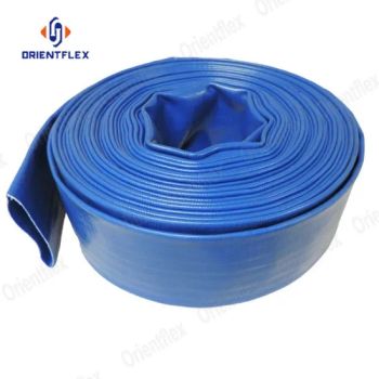 Plastic Pipes Irrigation Manufacturers PVC Lay Flat Discharge Hose Pipe for Fire Water Supply Industriul and Mining - Hebei Orient ADMA Tech Group Co., Ltd. - China