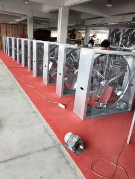 Siemens Electrical Motor Centrifugal Shutter Ventilation Exhaust Fan with Drop Hammer Push Pull Exhaust Fan - Anhui Jimei Air Treatment Equipment Co., Ltd. - China