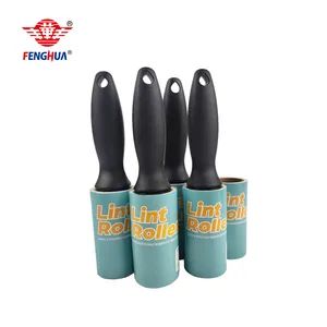 Household Adhesive 4 Inches 30 60 100 Sheets Tear Paper Cleaning Brushed Sticky Pet Hair Dust Lint Rollers for Clothes - Fenghua Technology Development Co Ltd - China