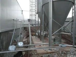 Farm Equipment Grain Silo Storage Bins Origin Heze Type Feeding Material Steel Trademark Gofee Model NO. GF-LT HS Code 84362900 - Shandong Gofee Husbandry Technology Co., Ltd. - China