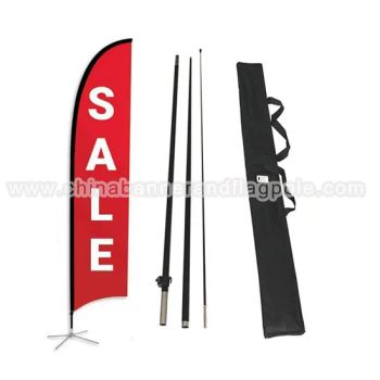 Fantastic Quality 20FT Feather Printed Flags and Banners with Car Foot Base - Weihai Kawa Composite Products Co., Ltd. - China