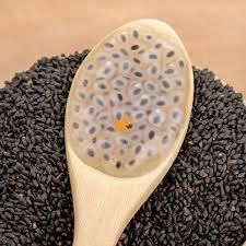 Basil Seeds (Tukmaria) – India Origin | 99.5% Purity | Non-GMO - Sinhal Herbs  - India
