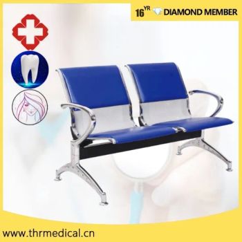 Hospital 2 Seater Visitor Chair Comfortable Waiting Chairs for Waiting Room - Suzhou Thriving Medical Equipment Corp. - China