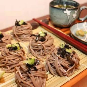 Vegetarian Buckwheat Noodle Soba 300g Instant Soba Noodle - ZIBO LVSHUANG FOOD CO., LTD. - China