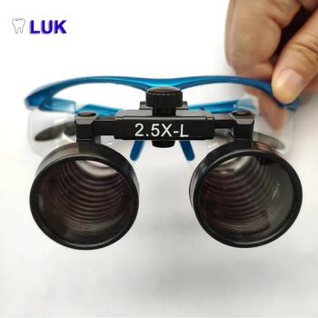 2.5X-L Magnifying Glass Medical Surgical Glasses Portable Dental Loupe Magnifier - Wuhan Bestcare Dental Co.,Ltd - China