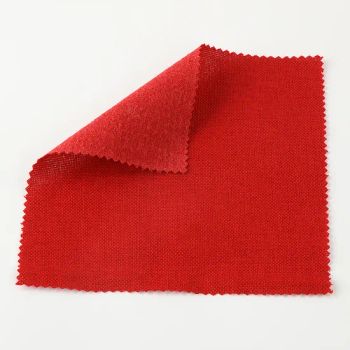 Chinese Inventory Plain Linen Polyester Blended Fabric Sofa Plain Linen Fabric - Haining Xinyi Import&Export Co., Ltd. - China