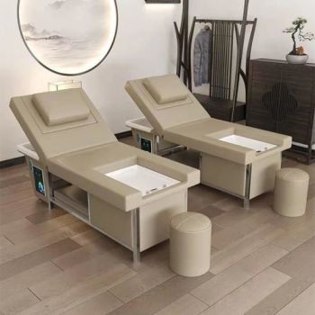High-End Electric Bed Beauty Salon Special Shampoo Bed Massage Massage Hairdressing Bed Head Therapy Water Circulation Fumigation Foot Bath Beds - Henan Eminent Medical Devices Co., Ltd. - China