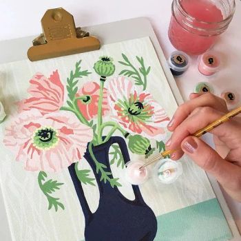 DIY Canvas Paintings for Sale Paint by Numbers Handmade Painting Art - Ningbo Hardwork Art & Craft Co., Ltd. - China