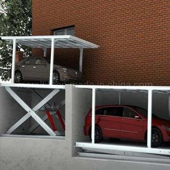 Garage parking equipment auto scissor lift - Jinan Moral International Co., Ltd. - China