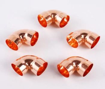 Copper 90D Elbow Welding ASME B16.22 En1254-1 Refr Plm Med Build Marink 001 - Qingdao Marink Enterprise Co., Ltd. - China