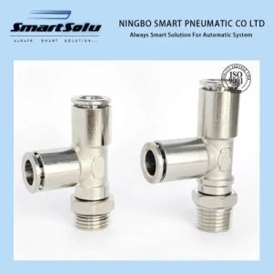 Tkc-Pd-G One-Touch Push-in Male Run Tee Thread Brass Nipple Quick Fittings - Ningbo Hi-Tech Smart Machinery Co., Ltd. - China