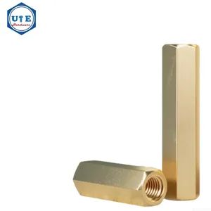 Hex Nut M4-M20 Brass DIN ANSI GB Head Hex 15D MOQ100 Trademark UIE HS Code 7318160000 Grade Brass/Copper Model NO. M4 TO M20 - Zhejiang Unit Hardware Products Co.,Ltd - China