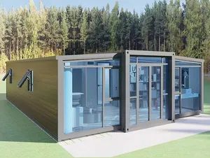 Steel Frame Worker Dormitory Modular Prefabricated Container Expandable Container House Foldable Container House Prefab Villa Prefabricated House - Orient Gs Housing International Engineering Co., Ltd. - China