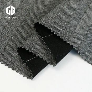 High Quality Jacquard Nylon Rayon Spandex Fabric with Stripe - Shaoxing Lingge Textile Co., Ltd. - China