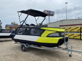 Long Jet Boat 2024 Sea-Doo Switch® Cruise 18 - 230 hp Galvanized from Strickland Golf Carts Long Jet Boat 2024 Sea-Doo Switch® Cruise 18 - 230 hp Galvanized - Strickland Golf Carts - United States