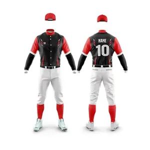 Custom Sublimation Men Adult Sports Shirt Youth Baseball Jersey Softball Wear - Dongguan Norns Sports Co., Ltd. - China