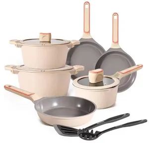 Aluminum Caserole Cooking Pots and Pans Nonstick Cookware Sets - Ningbo Maxtor Houseware Manufacturing Co., Ltd - China
