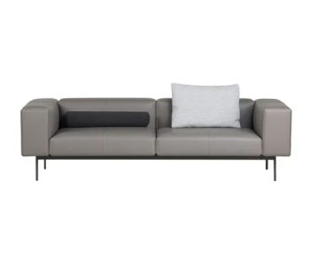 Foshan Commercial Waiting Executive Visitor Foam Leather Office Sofa Set - FOSHAN ZEBAI FURNITURE CO., LTD - China