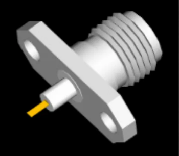 29-27-20-TGG SMA 2 Hole Flange Jack Receptacle Code - Sharptech Electronics - India
