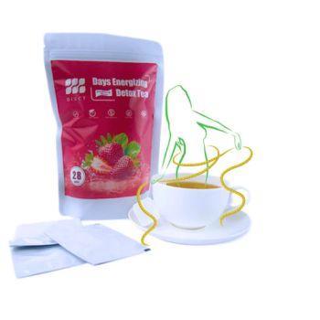 OEM Fat Reducing Drink 28 Days Strawberry Flavor No Side Effect Blended Detox Slim Tea for Weight Loss - Discount Biotechnology (Chengdu) Co., Ltd. - China