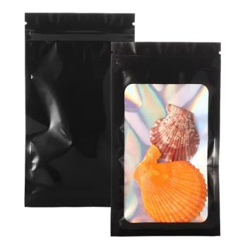 Laminated Plastic Bags Plastic Zipper Bag with Logo Packaging Bags for Accessories Cosmetic Tools - Hebei Xiongan Plante Material Co., Ltd - China