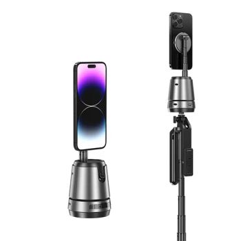 Magesafe Selfie Stick 360 Degree Rotation Ai Face Tracking Holder for Tiktok Remote Camera Live Photo Studio Accessories - Shenzhen Staranb Communication Technology Co., Ltd. - China