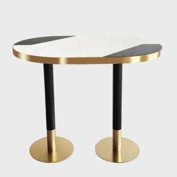 Factory Price New Product Modern Design Portable Bar Tables with Metal Legs - Zhongshan Uptop Furnishings Co., Ltd. - China