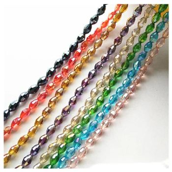 Wholesale Artificial Crystal Jewelry 3-6mm Olive Beads - Ningbo General Union Co., Ltd. - China
